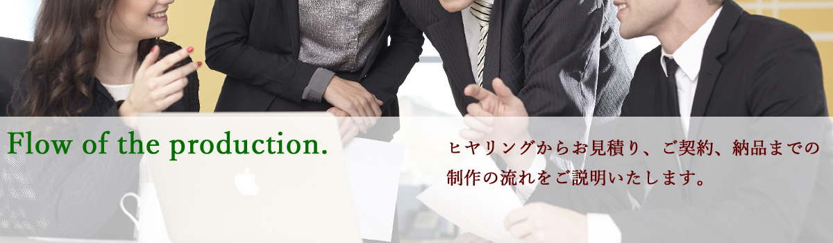 株式会社ウェブサウンド｜ホームページ制作の流れ